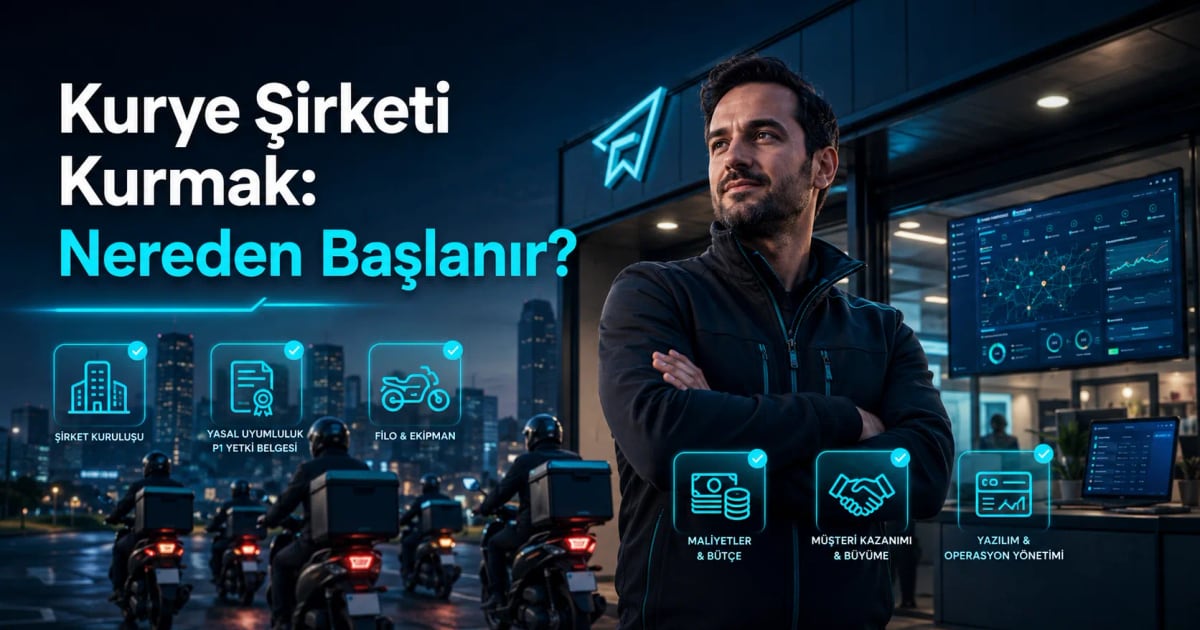 Kurye Şirketi Nasıl Kurulur? Belgeler, Maliyetler ve Adım Adım Rehber